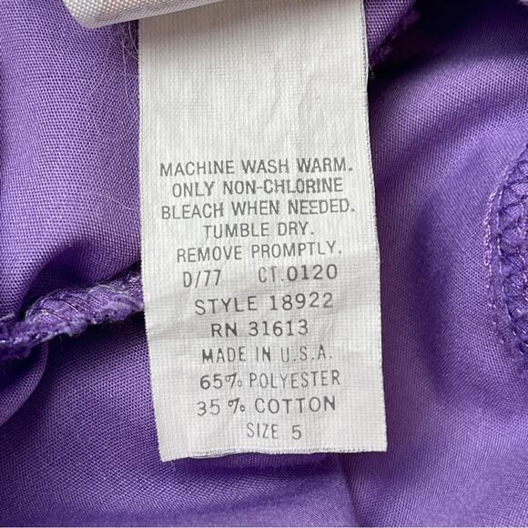 Winnie The Pooh Disney Purple Girls Dress Lace Size 5 - Picture 9 of 9